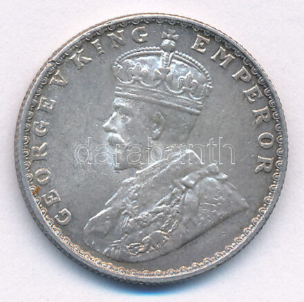 Brit-India 1936B 1/2R Ag 'V. György' T:2 British India 1936B 1/2 Rupee Ag 'George V' C:XF Krause KM#522