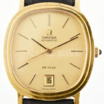Omega Automata De Ville karóra, működik, hibátlan állapot, eredeti szíjjal, d: 32 mm