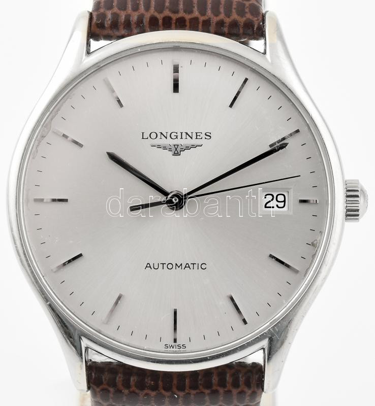 Longines automata karóra, hibátlan állapot, működik, d: 35 mm