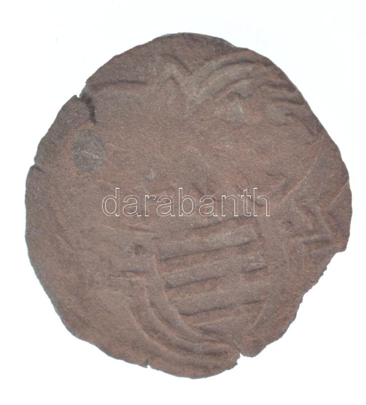 1440-1441A-I Denár Ag 'I. Ulászló' (0,61g) T:2- patina, repedés Hungary 1440-1441A-I Denar Ag 'Wladislaus I' (0,61g) C:VF patina, cracked Huszár: 598., Unger I.: 469. pí - Image 2