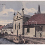 1911 Szászváros, Broos, Orastie; zsinagóga. Weisz Dezső kiadása / synagogue (Rb)