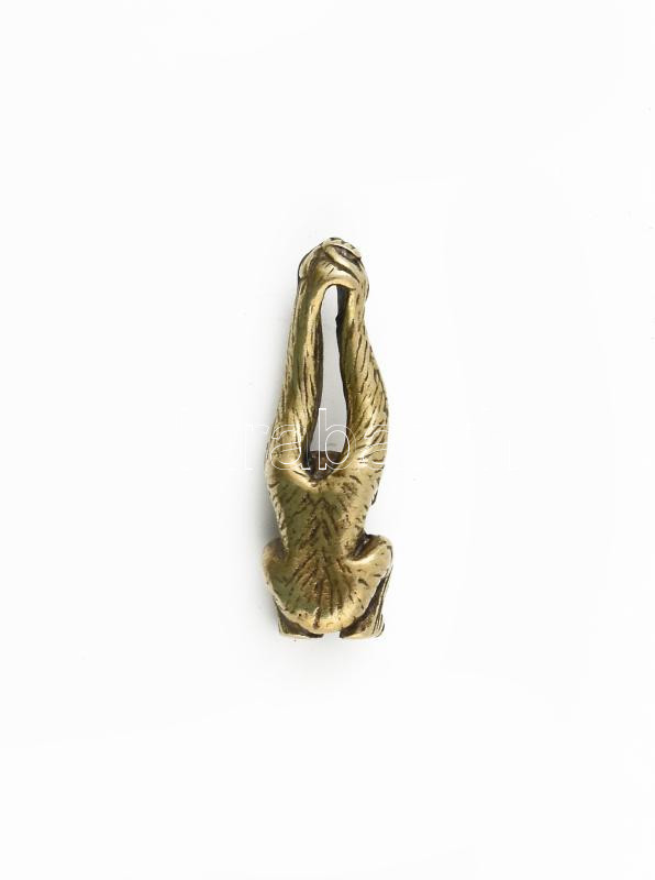 Gyermek gorilla, bronz, jelzés nélkül, 3,5 cm - Image 2