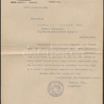 1943 Szeged, a Szegedi Tankerület 2 db levele Somogyi István tanügyi főntanácsos, iskolaigazgató részére, az igazgató lakás kiürítése-átadása, ill. lakásigénylés tárgyában