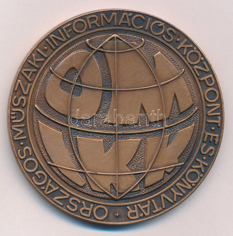 1983. 'Országos Műszaki Információs Központ és Könyvtár / A Technológiai Iparmúzeum Könyvtárától Az országos Műszaki Információs Központ és Könyvtárig 1883-1983' (60mm) T:1-