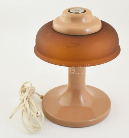 Design asztali lámpa, kopásokkal, nincs kipróbálva, m: 37 cm