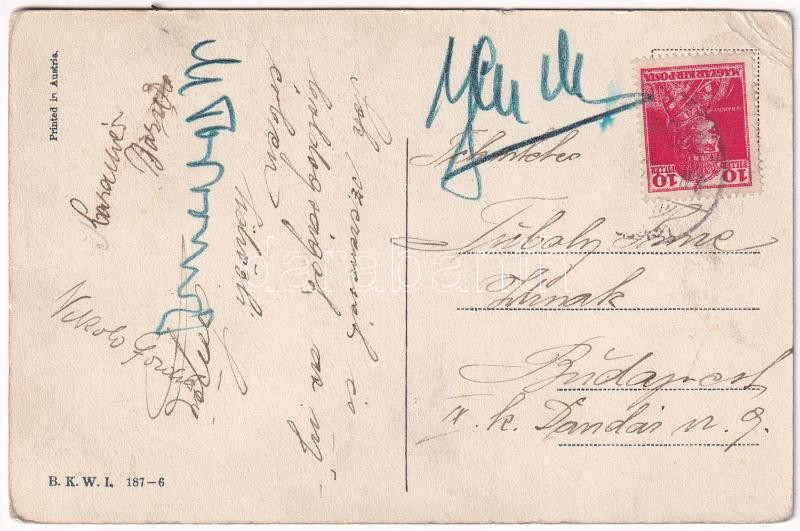 Croquet Mode. B.K.W.I. 187-6. s: Mela Koehler (EK) - Image 2