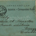 1899 (Vorläufer) Dálya, Dalja, Dalj (Erdőd, Erdut); Eisenbahn-Traject zwischen Erdőd und Gombos / Vasúti híd Erdőd és Gombos között. Ottokar Rechnitzer No. 57. / railway bridge between Erdut and Bogojevo (EK) - Image 2