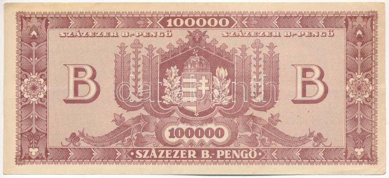 1946. 100.000BP T:III szép papír Adamo P36 - Image 2