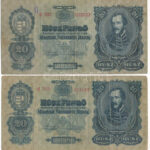 1930. 20P (2x) T:III,III- Hungary 1930. 20 Pengő (2x) C:F,VG Adamo P11