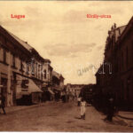 1911 Lugos, Lugoj; Király utca. 324. (W.L. ?) Berecz J. kiadása / street view