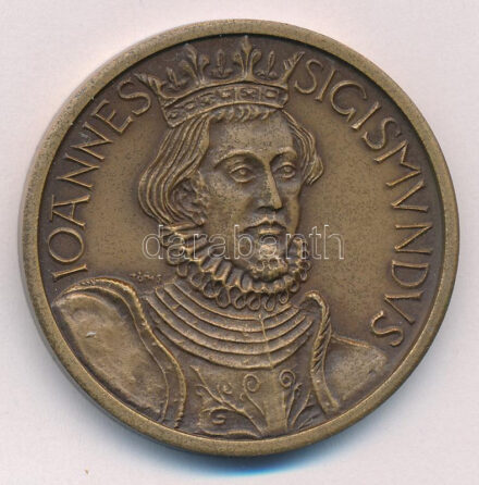 Tóth Sándor (1933-) 1986. 'MÉE Hajdú-Bihar Megyei szervezete / János Zsigmond' bronz emlékérem (42,5mm) T:1 Adamo DE8