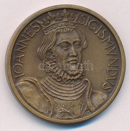 Tóth Sándor (1933-) 1986. 'MÉE Hajdú-Bihar Megyei szervezete / János Zsigmond' bronz emlékérem (42,5mm) T:1 Adamo DE8