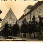 1940 Kolozsvár, Cluj; Internatul liceului reformat / Református internátus / Calvinist boarding school + '1940 Kolozsvár visszatért' So. Stpl