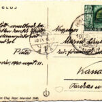 1940 Kolozsvár, Cluj; Internatul liceului reformat / Református internátus / Calvinist boarding school + '1940 Kolozsvár visszatért' So. Stpl - Image 2