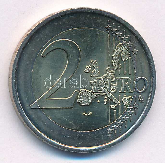 Monaco 2001. 2E 'III. Rainier' T:1- Monaco 2001. 2 Euro 'Rainier III' C:AU Krause KM#174 - Image 2