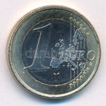 Monaco 2001. 1E 'III. Rainier' T:1- Monaco 2001. 1 Euro 'Rainier III' C:AU Krause KM#173 - Image 2