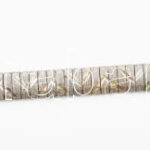 Ezüst(Ag) lapos mintás masszív kígyó karkötő, jelzett, h: 19,5 cm, nettó: 15,6 g