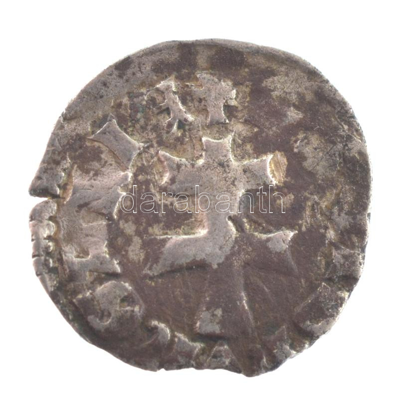 1373-1382 'szerecsenfejes' Denár Ag 'I. Nagy Lajos' (0,52g) T:VF patina - Image 2