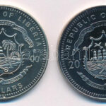 Libéria 2000. 5D Cu-Ni 'Wall Street' kapszulában + 2004. 5D Cu-Ni 'Új vatikáni érmék' kapszulában T:PP Liberia 2000. 5 Dollars Cu-Ni 'Wall Street' in capsule + 2004. 5 Dollars Cu-Ni 'New Vatican Coins' in capsule C:PP - Image 2