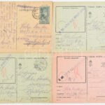 1940 M. Kir. 207/3. KLGS Munkás Század pecsétjével ellátott tábori postai levelezőlapok Kohn Sándornénak címezve, 22 db + 1 db boríték - Image 3