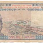 Nyugat-Afrikai Államok 1981. 5000Fr T:III Western African States 1981. 5000 Francs C:F Krause P#08