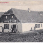 1911 Kolozs, Cojocna; Singer Efraim üzlete. Singer Jakab kiadása / shop (ázott / wet damage)