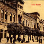1912 Zimony, Zemun, Semlin; Bernhard Kronstein Központi szállodája, W.L. ? 533. / hotel (EK)