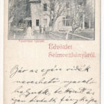 1899 (Vorläufer) Selmecbánya, Banská Stiavnica; Felsőróna nyaraló. Joerges / villa (b)
