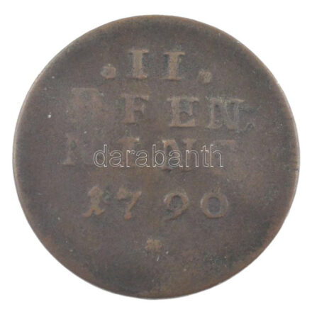 Német Államok / Bajorország 1790. 2pf Cu T:3 German States / Bavaria 1790. 2 Pfenning Cu C:F