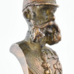 Ferenc József (1830-1916) osztrák császár, magyar király, bronz fejes bot, szép állapotban, h: 90 cm - Image 3