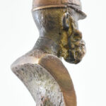Ferenc József (1830-1916) osztrák császár, magyar király, bronz fejes bot, szép állapotban, h: 90 cm - Image 4