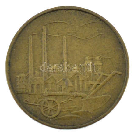 Német Demokratikus Köztársaság 1950A 50pf Al-bronz T:2 German Democratic Republic 1950A 50 Pfennig Al-bronz C:XF