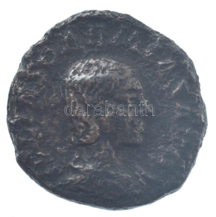 Római Birodalom / Julia Soaemias 220-222. Denár Ag (2,61g) T:2-,3 Roman Empire / Julia Soaemias 220-222. Denarius Ag 'IVLIA SOAEMIAS AVG / VENVS CA[ELESTIS]' (2,61g) C:VF,F