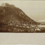 Déva, vár / castle. photo (vágott / cut)