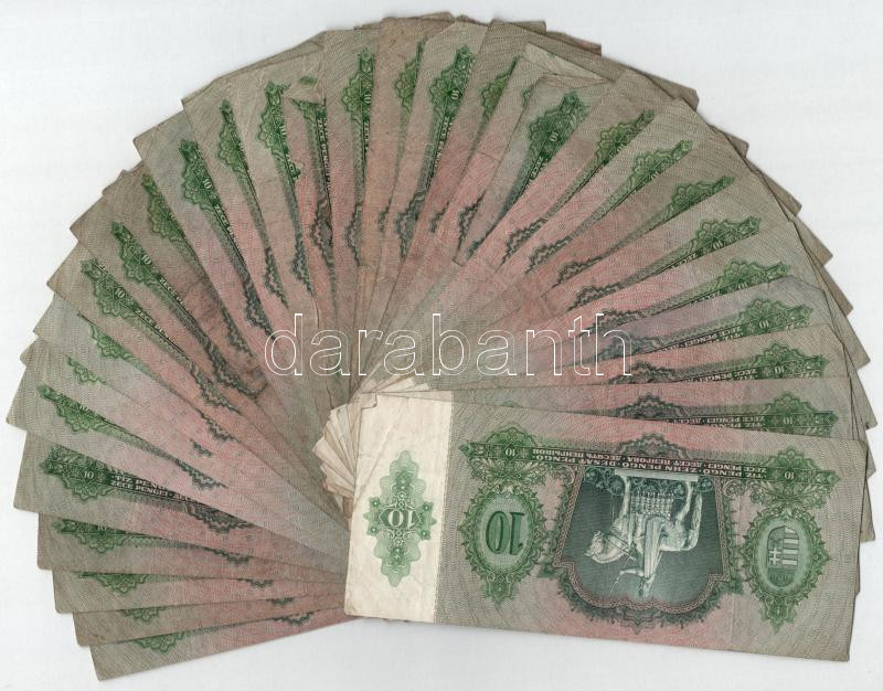1936. 10P (30x) T:III-IV közte az egyik ragasztott - Image 2
