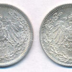 Német Birodalom 1915. 1/2M Ag (2xklf, A és D verdejel) T:1-,2 German Empire 1915. 1/2 Mark Ag (2xdiff, A and D mintmarks) C:AU,XF - Image 2