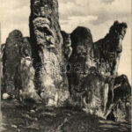 Belényes, Beius; A b.-újlaki Ágaskő / hiking spot, rock (EK)