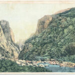 Tordai-hasadék, Cheile Turzii, Torda, Turda; Torda-hasadék / Cheia Turzii / gorge (ázott / wet damage)
