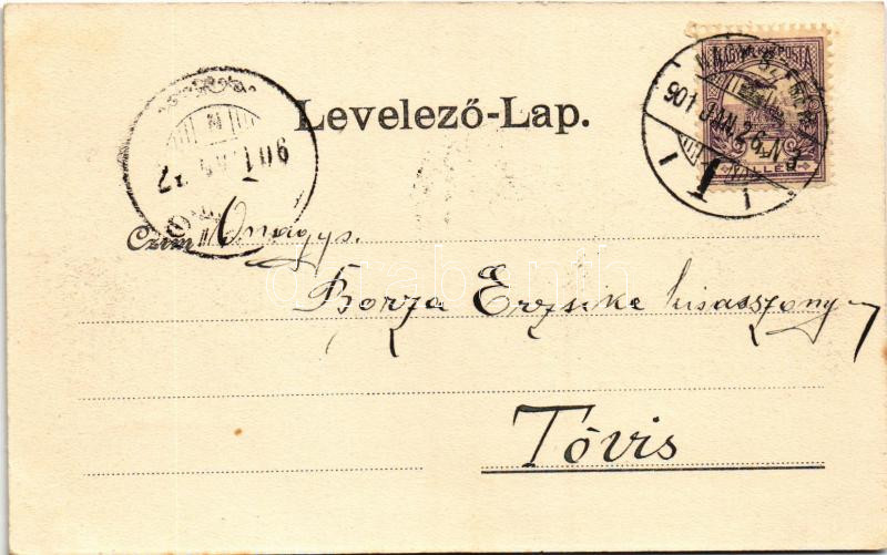1901 Nagyszeben, Hermannstadt, Sibiu; Ursulinenkloster / Orsolyita zárda. Karl Graef kiadása / nunnery (EK) - Image 2
