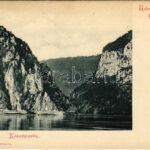 Orsova, Kazán-szoros. Hutterer G. kiadása / Kasanpartie / Cazane / gorge