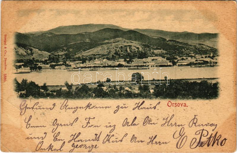 Orsova, látkép / general view (EB)