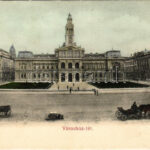 Arad, Városház tér, városháza / square, town hall (EK)