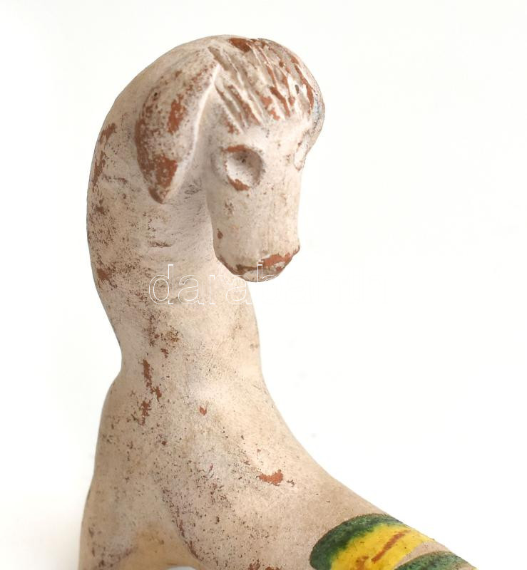 Kerámia pásztorsíp. Birka formájú- 10 cm - Image 2