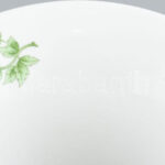 Hollóházi virágmintás nagy váza, jelzett, hibátlan, m: 25 cm - Image 2
