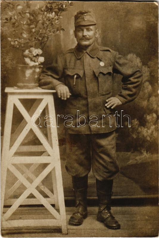 Osztrák-magyar katona / WWI K.u.k. military, soldier. photo (Rb)