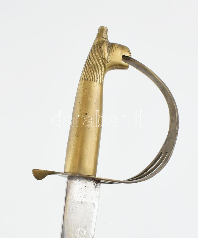 Indiai díszkard, kopott, sérült, h: 94 cm - Image 2