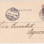 1900 Szászrégen, Reghin; Város részlet a sétatérrel / Stadtteil mit Promenade. Ignaz Hübner (EK) - Image 2