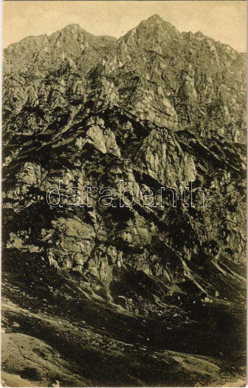 Bucsecs-hegység, Butschetsch, Bucegi (Brassó mellett); Bucsoi. Wilhelm Hiemesch 1909.