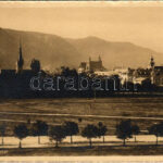 1911 Brassó, Kronstadt, Brasov; Fellegvártól. Zeidner H. / general view