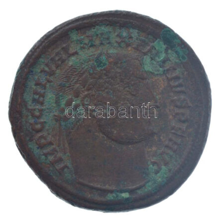 Római Birodalom / Alexandria / II. Maximinus ~311. AE Follis bronz (6,51g) T:2,2- patina Roman Empire / Alexandria / Maximinus II ~311. AE Follis bronze 'IMP C GAL VAL MAXIMINVS P F AVG / GENIO IMP-ERATORIS - K-alfa-P- ALE' (6,51g) C:XF,VF patina